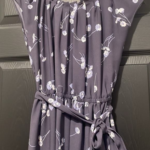 LC Lauren Conrad Floral Mini Dress - Purple and White - Picture 3 of 5